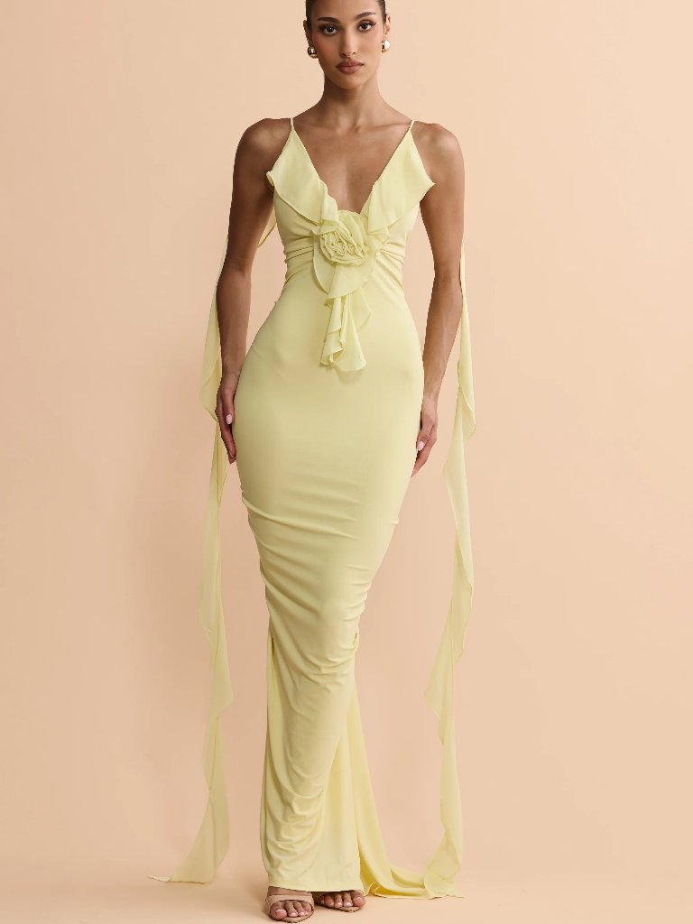 Melan The Label - Butter Yellow - Daniela Dress